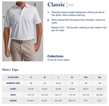 Load image into Gallery viewer, CCA PerformanceJubilee Polo by Peter Millar in Blue/White Stripe