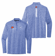 Load image into Gallery viewer, Heads Up DriFit 1/2 Zip in Blue Htr by Nike