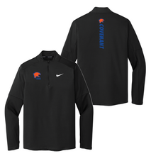 Load image into Gallery viewer, Heads Up DriFit 1/2 Zip in Black by Nike