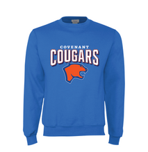 Load image into Gallery viewer, Graduate Crew Sweatshirt in Blue by Champion