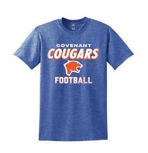 Load image into Gallery viewer, Grit SS Tee in Blue Htr