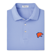 Load image into Gallery viewer, CCA PerformanceJubilee Polo by Peter Millar in Blue/White Stripe