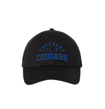 Load image into Gallery viewer, Cougarville Dad Hat in Black
