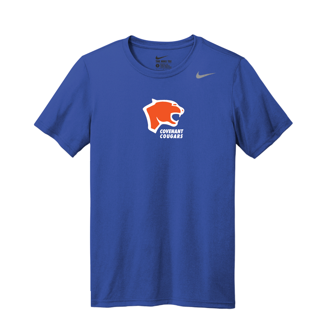 Heads Up SS Unisex DriFit Tee in Blue by Nike
