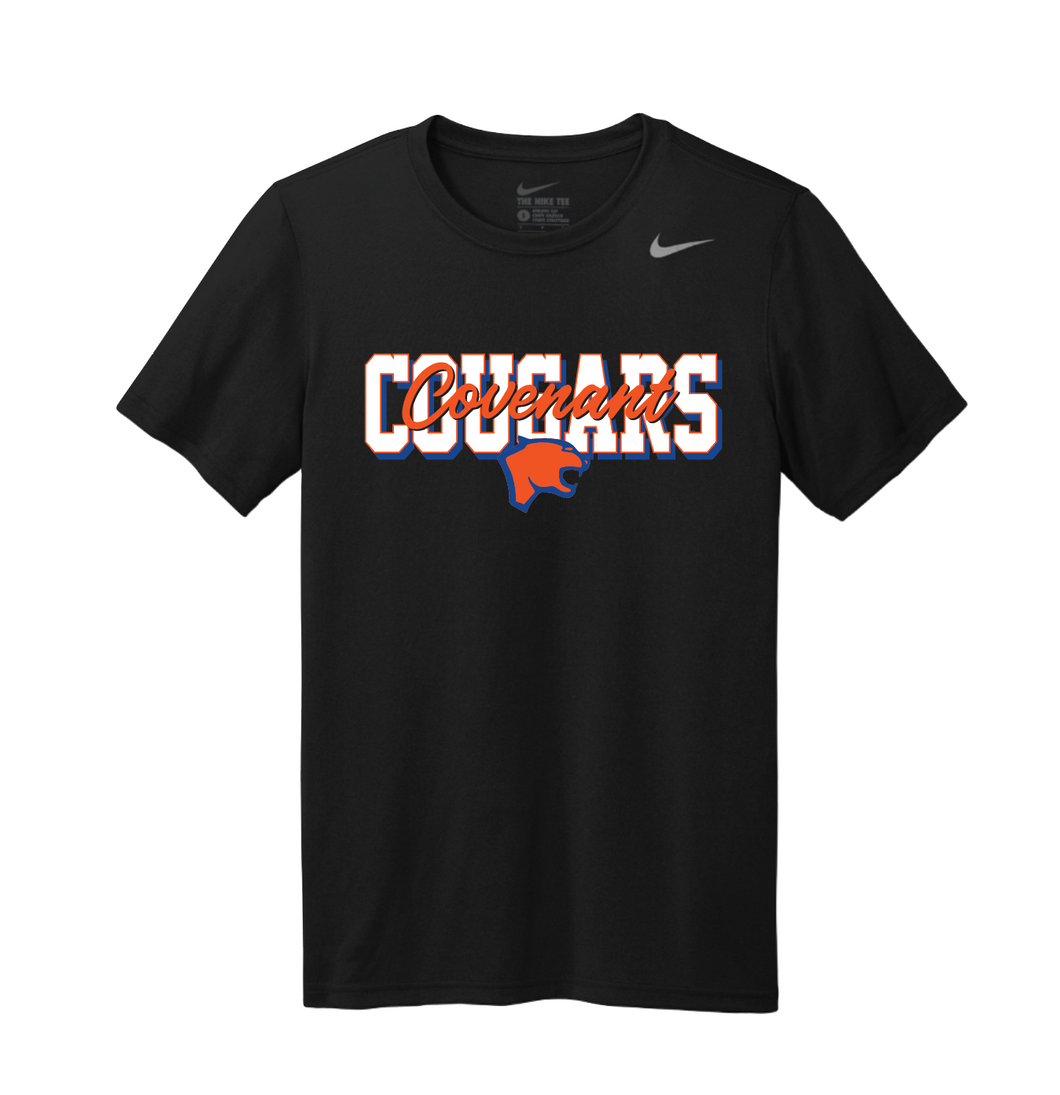 CCA4Life SS Unisex DriFit Tee in Black by Nike