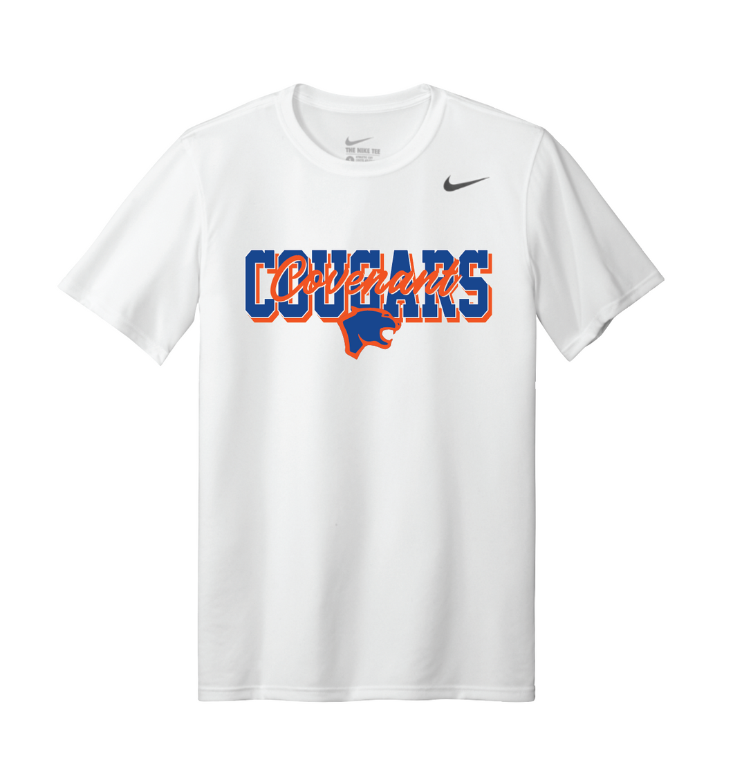CCA4Life SS Unisex DriFit Tee in White by Nike