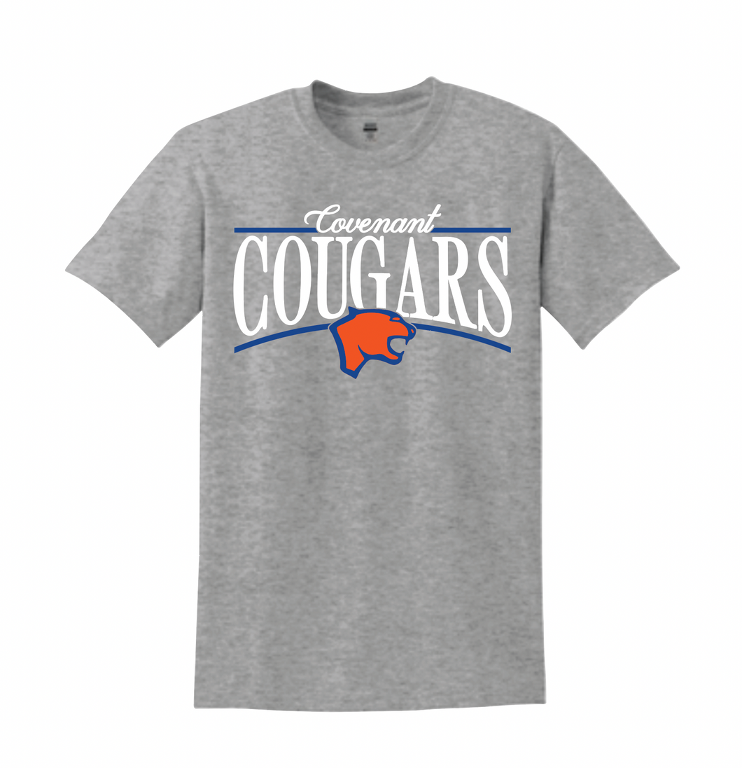 Covenant Club SS Tee in Grey Htr
