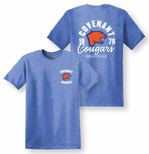 Load image into Gallery viewer, Rolling Deep SS Tee in Blue Htr
