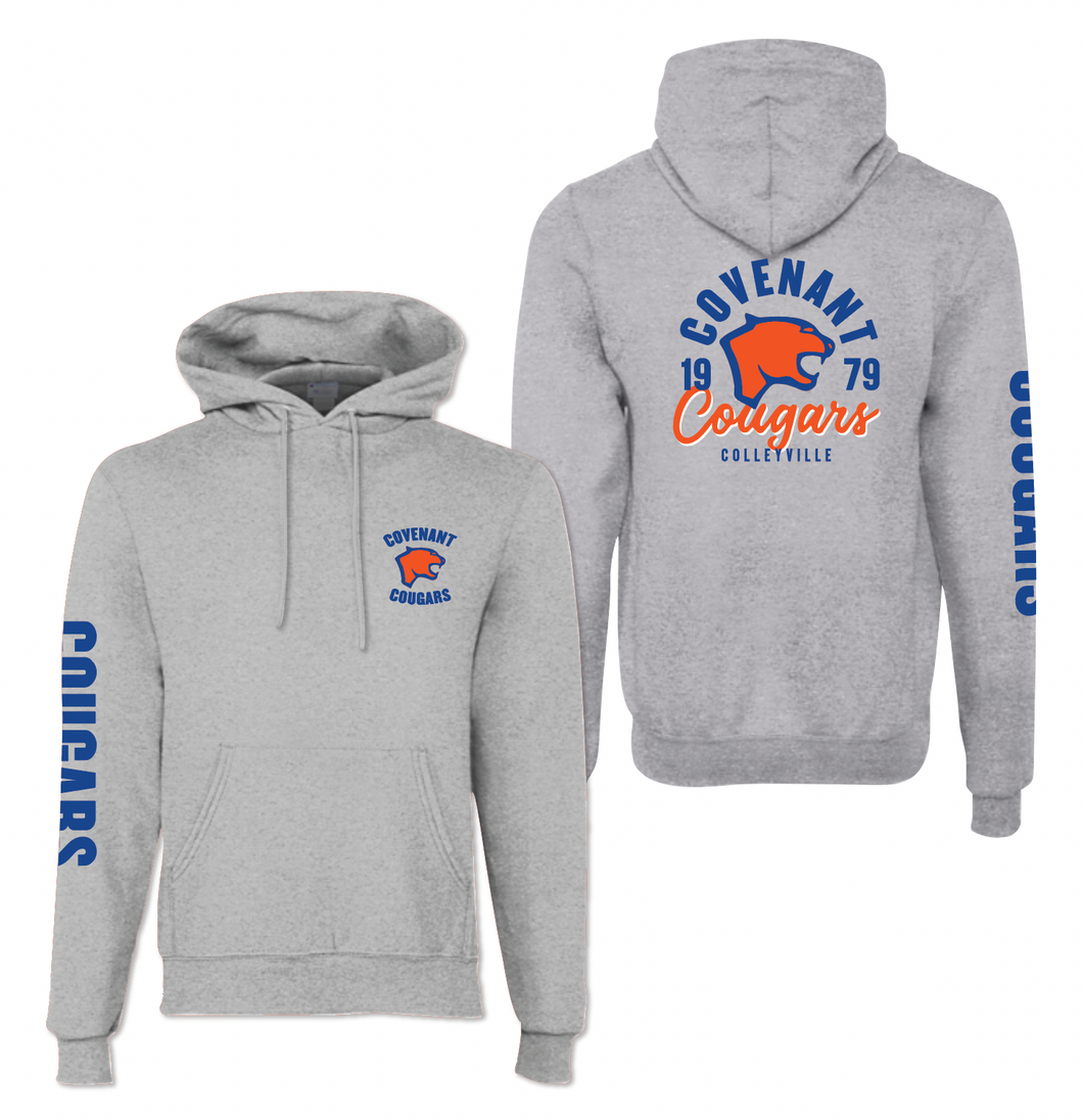 Roll Deep PO Hoodie in Grey Htr by Champion