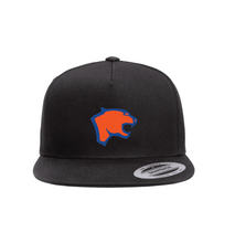 Load image into Gallery viewer, Go Wild Snapback Hat in Black
