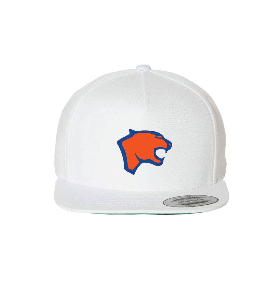 Go Wild Snapback Hat in White
