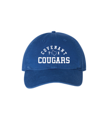 Load image into Gallery viewer, Cougarville Dad Hat in Blue
