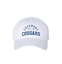 Load image into Gallery viewer, Cougarville Dad Hat in White
