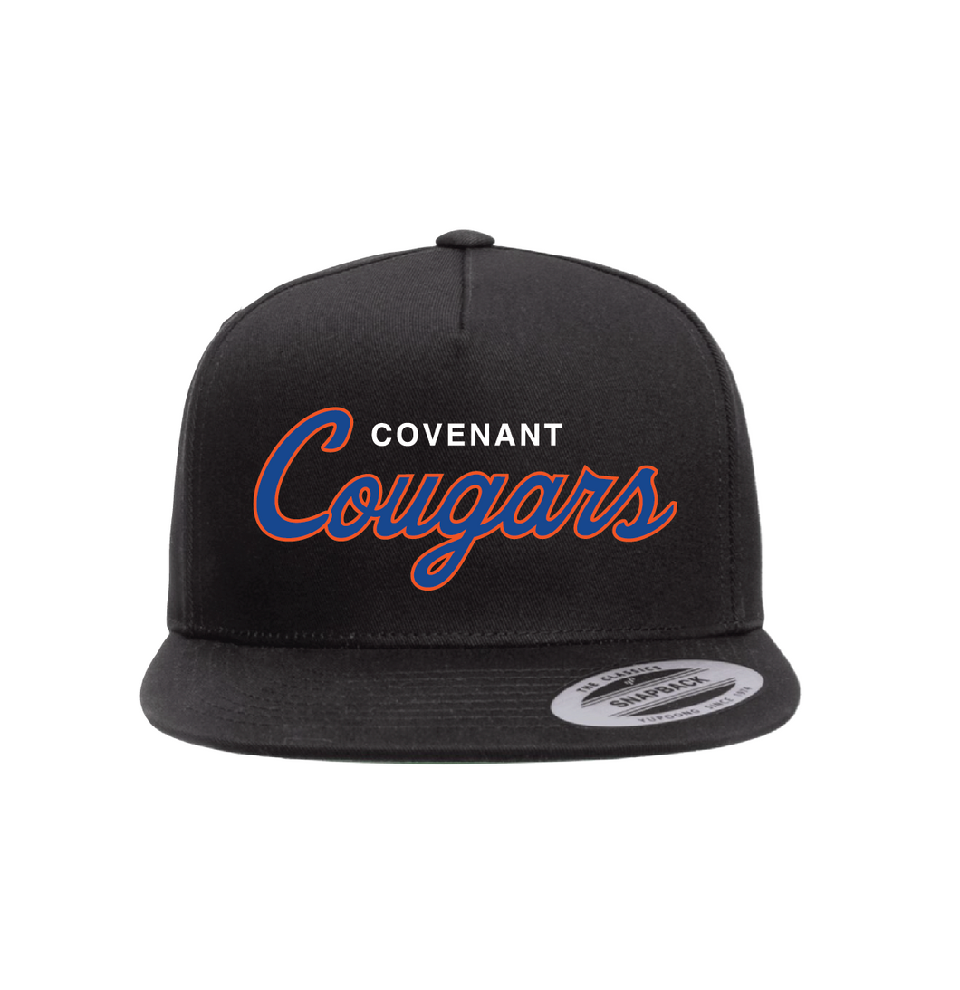 Game On Snapback Hat in Black