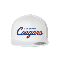 Load image into Gallery viewer, Game On Snapback Hat in White
