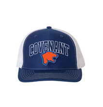 Load image into Gallery viewer, Big Stack Snapback Hat in Blue/White by Richardson
