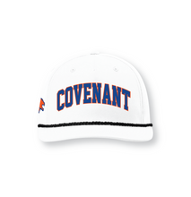 Load image into Gallery viewer, Big Arch Roped Snapback Hat in White by Richardson
