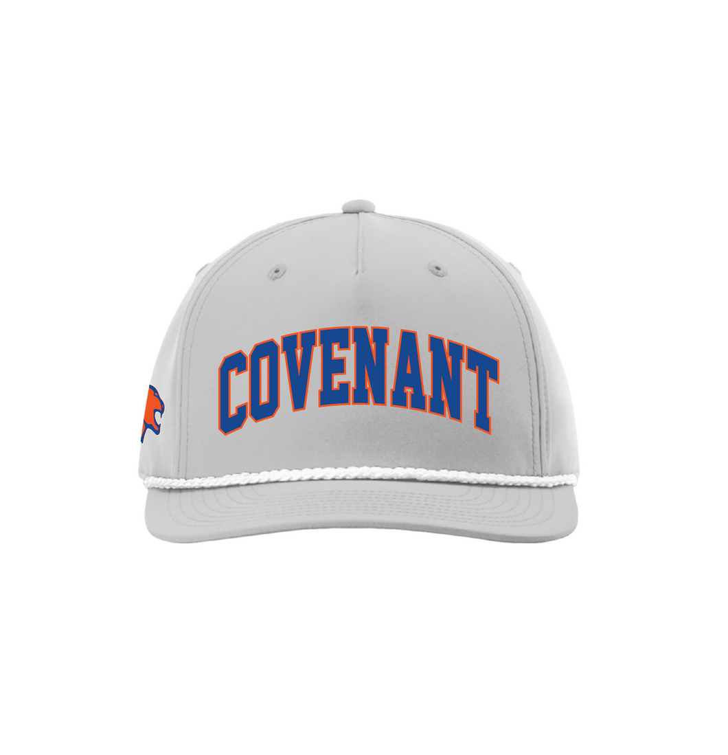 Big Arch Roped Snapback Hat in Grey by Richardson
