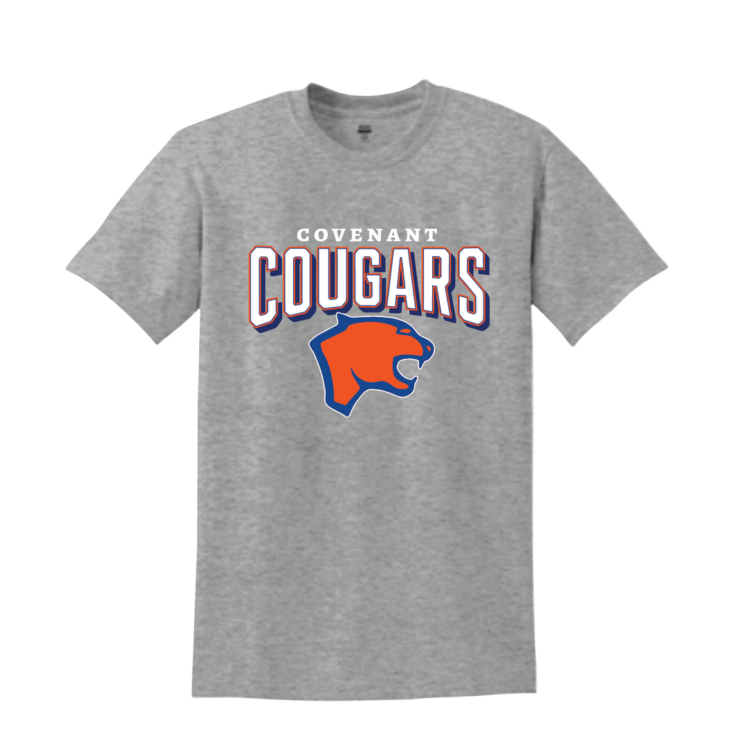 Graduate SS Tee in Grey Htr