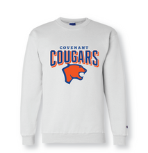 Load image into Gallery viewer, Graduate Crew Sweatshirt in White by Champion
