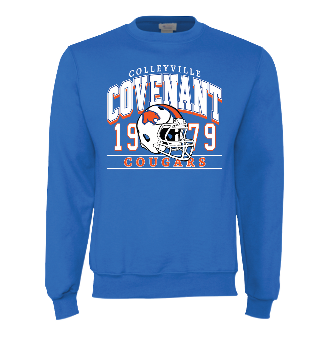 Legacy Crew Sweatshirt in Blue by Champion