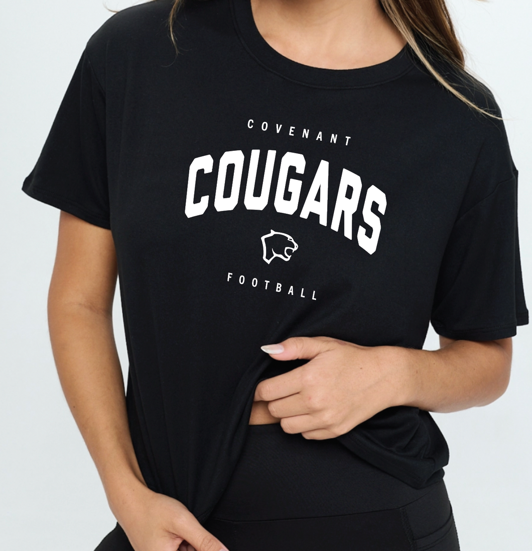 Unphased SS Boxy Tee in Black