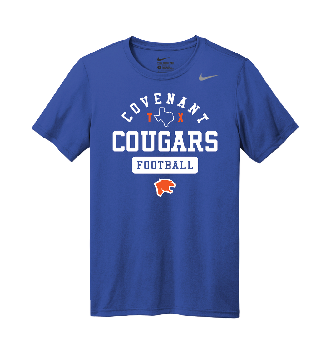 Hometown SS Unisex DriFit Tee in Blue by Nike