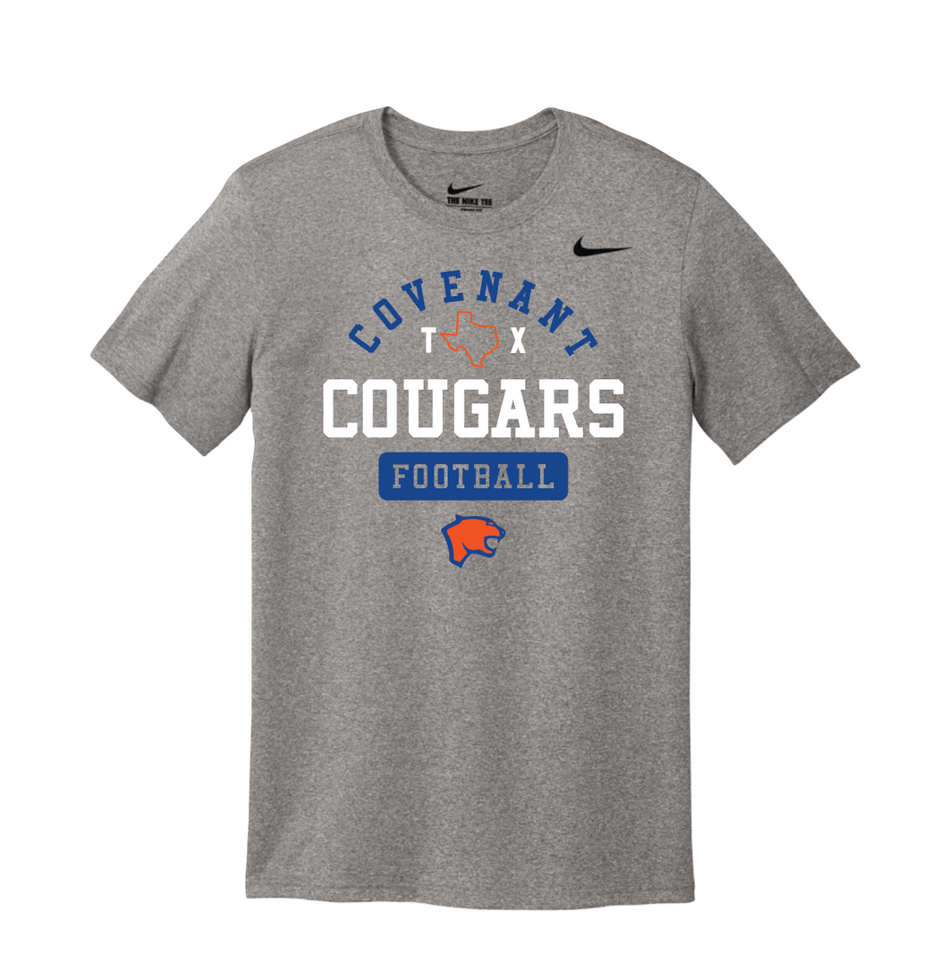 Hometown SS Unisex DriFit Tee in Grey Htr by Nike