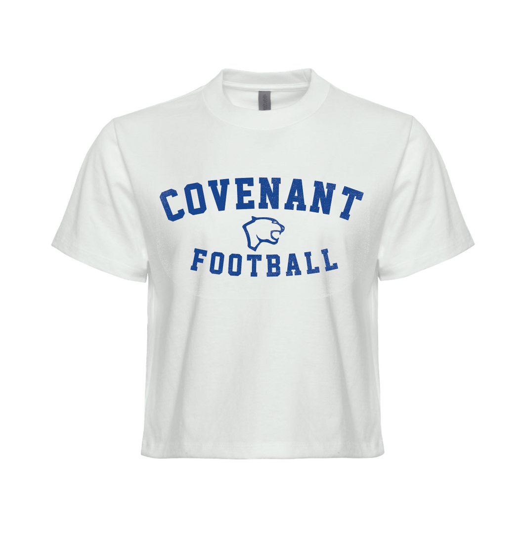 Game Day SS Boxy Tee in White