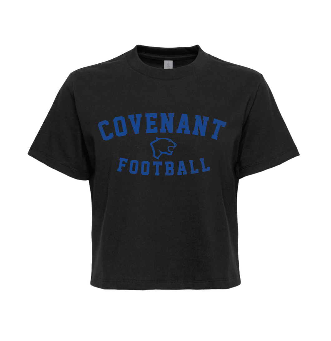 Game Day SS Boxy Tee in Black