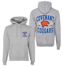 Load image into Gallery viewer, Only the Strong PO Hoodie in Grey Htr by Champion

