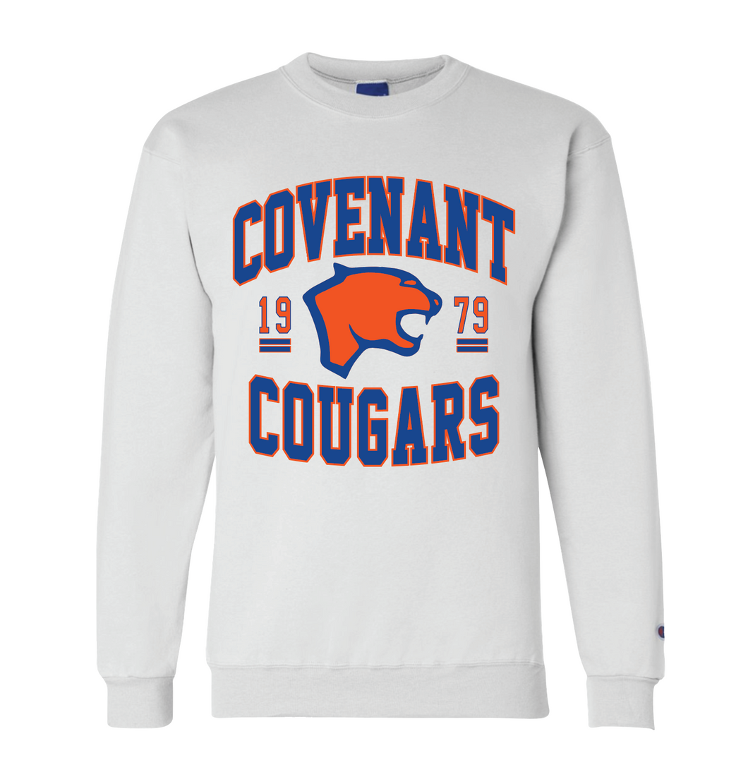 Only the Strong Sweatshirt in White by Champion