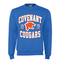 Load image into Gallery viewer, Only the Strong Sweatshirt in Blue by Champion
