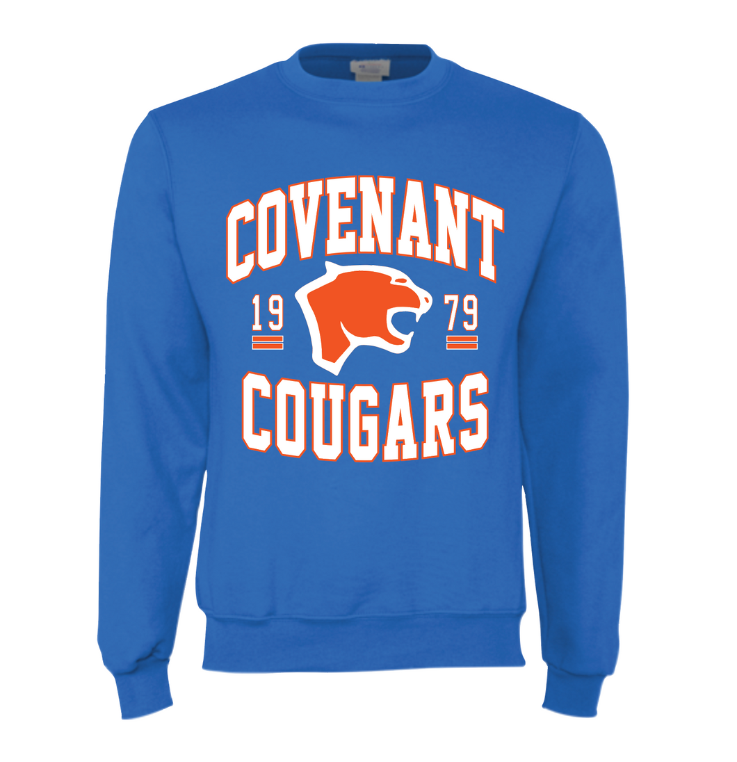 Only the Strong Sweatshirt in Blue by Champion