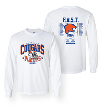 Load image into Gallery viewer, FB PLAYOFFS LS Tee in White

